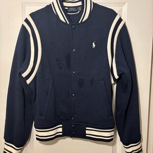 Ralph Lauren Navy Jacket with White Trim
